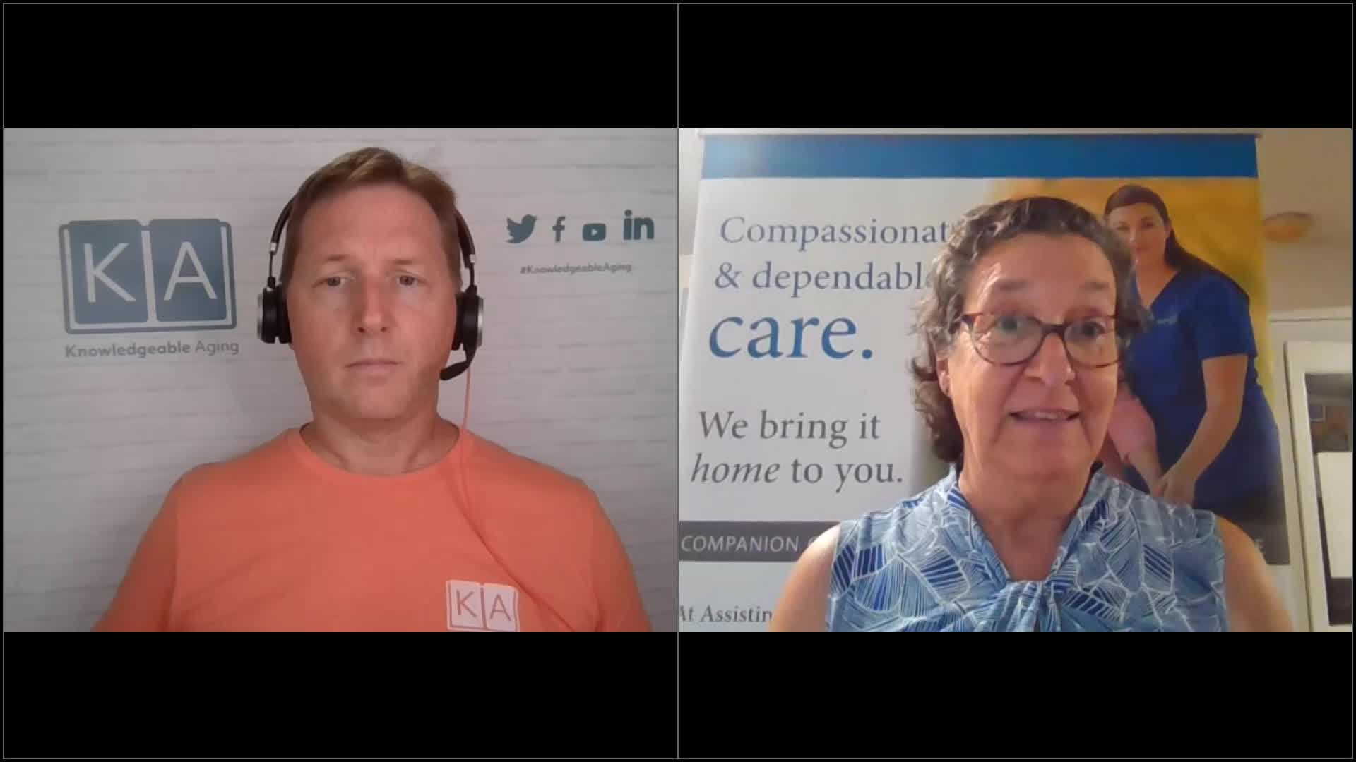 Thumbnail image for Knowledgeable Aging - Ep 402 - Creative Engagement in Home Care