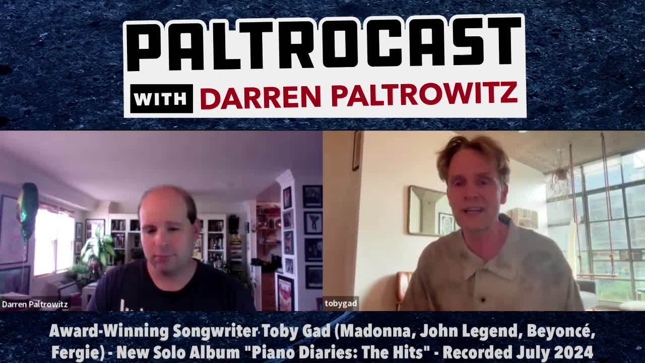Thumbnail image for Paltrocast - 7/29/2024 - Toby Gad On New Album 'Piano Diaries; The Hits,' David Foster, Fergie, Future Projects & More