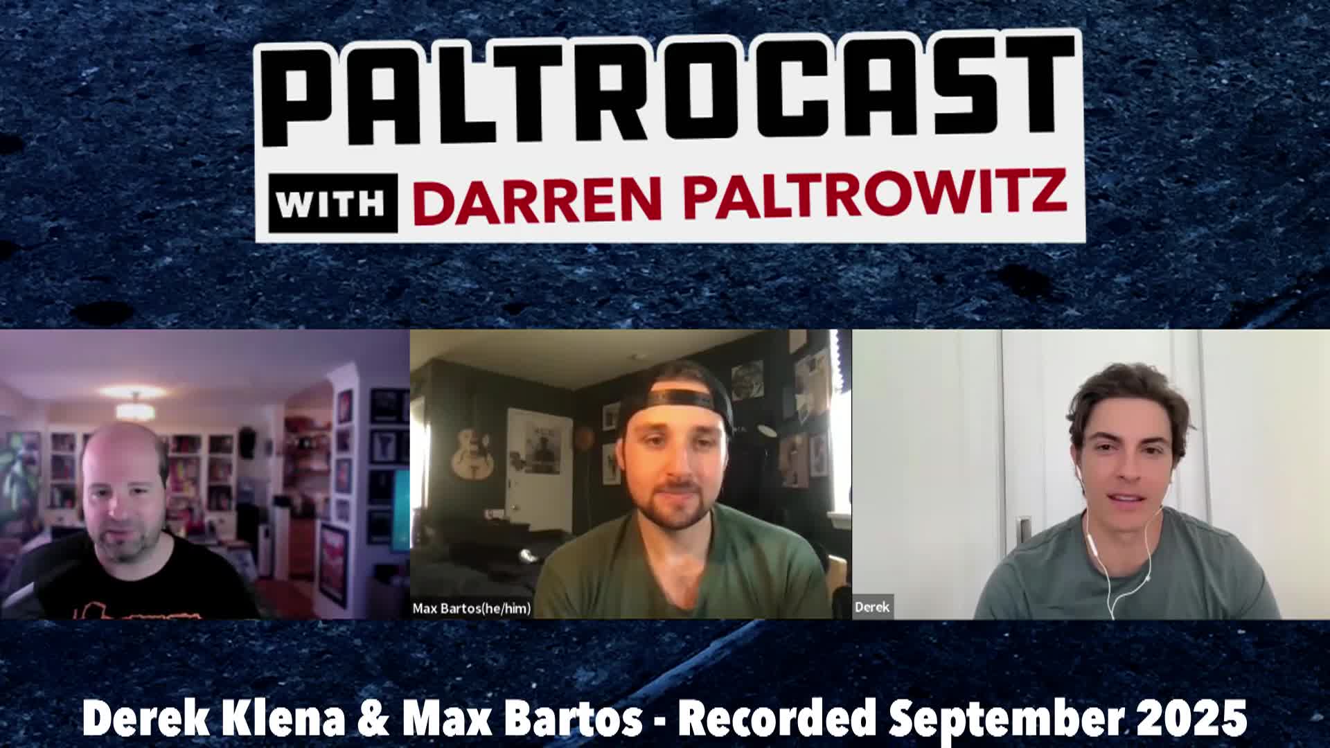 Thumbnail image for Paltrocast - 9-18-2025 - Derek Klena & Max Bartos on Green Day, Broadway & New Projects