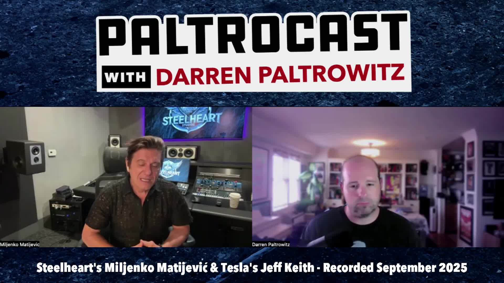 Thumbnail image for Paltrocast - 10-2-2025 - Jeff Keith and Miljenko Matijevic on Tesla Steelheart, Foghat Duet and David Lee Roth