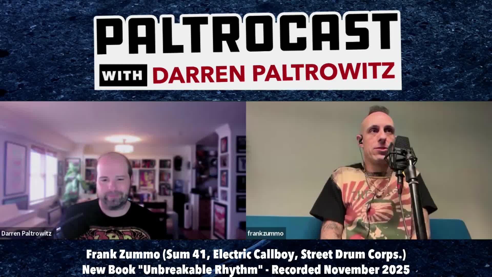 Thumbnail image for Paltrocast - 11-6-2025 - Frank Zummo on Unbreakable Rhythm Long, Island Music & Mental Strength