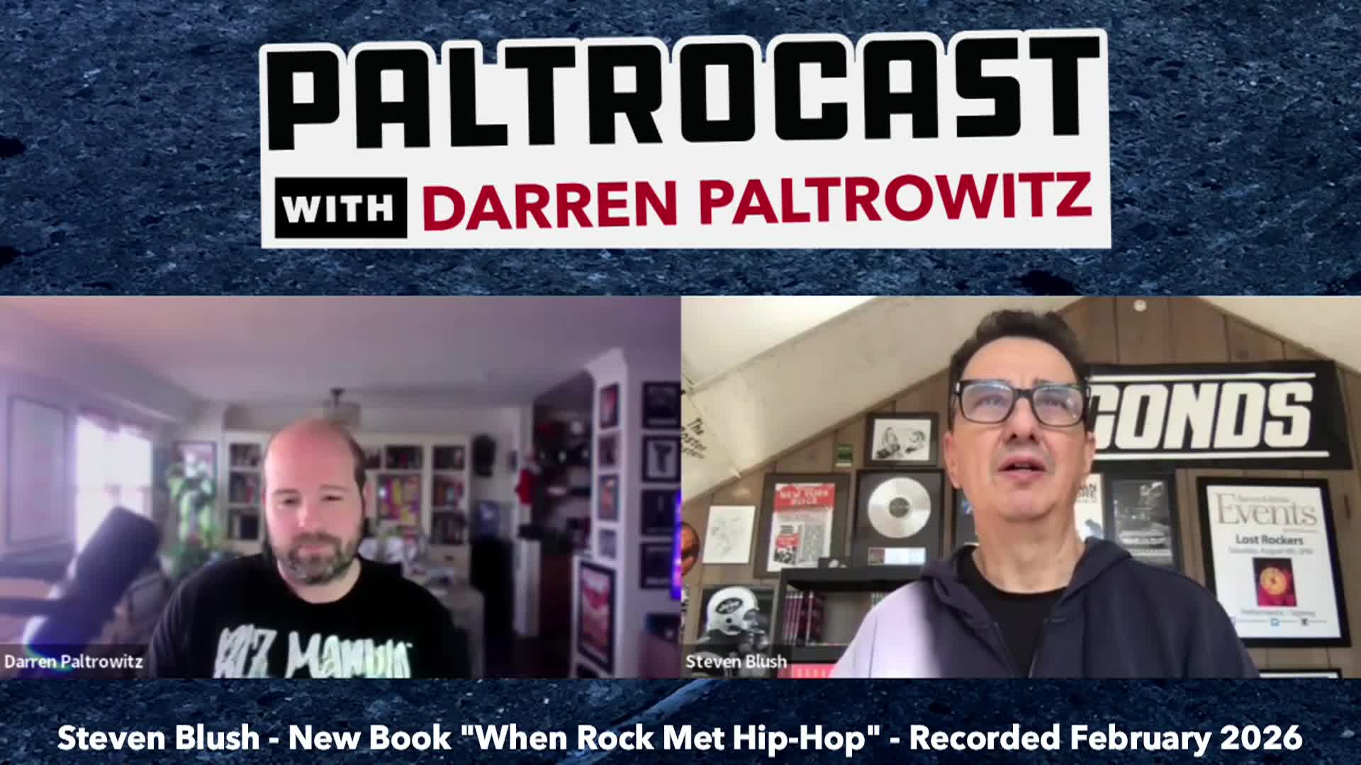 Thumbnail image for Paltrocast - 2-4-2026 - Steven Blush on When Rock Met Hip-Hop, Run-DMC Anthrax & Cultural Collision